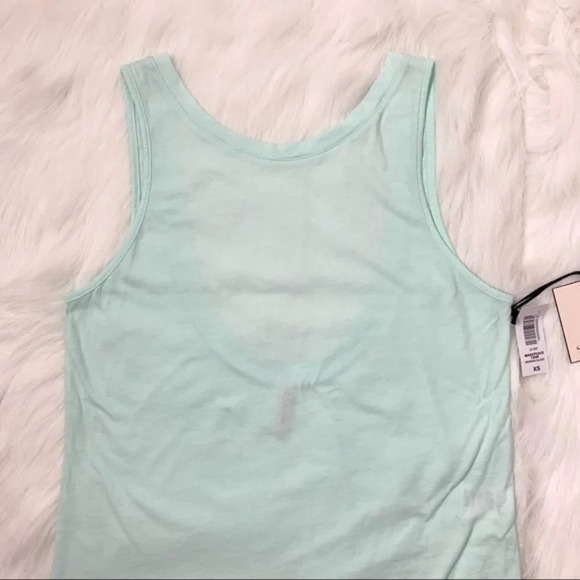 Aritzia Sunday Best Make Peace Tank Top Light green blue Size Sleeveless XS - Picture 8 of 14